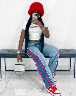 Casual Fashion Side Zipper Hot Selling Jeans
