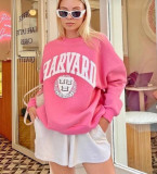Casual Fashionable Printed Thickened And Versatile Long-sleeved Sweatshirt