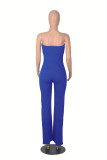 Sexy Backless Slim And Comfortable Elastic Band Chest-wrapping Jumpsuit