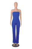 Sexy Backless Slim And Comfortable Elastic Band Chest-wrapping Jumpsuit