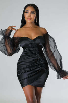 Sexy Slim Mesh Dress
