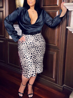 Sexy Leopard Print Skirt