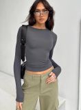 2024 Casual Long Sleeve Spring Slim T-shirt