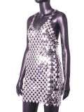 2024 Sexy Metallic Sequin Splicing Hip Dress