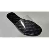 Flat Transparent Large Size Beach Slippers