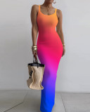 Fashionable Sexy Suspender Slim Tight Dress
