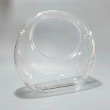 Fashionable Transparent Crescent Acrylic Handbag