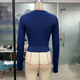 2024 Fashionable Slimming Long-sleeved Tops
