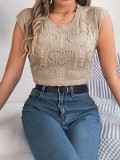 Heart Hollow Midriff-baring Sweater Holiday Top