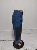 Loose Straight-leg Cotton Jeans
