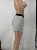 Solid Color Loose Street Casual Stretch Shorts