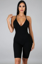 Sexy Backless Strappy Slim Fit Jumpsuit