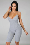 Sexy Backless Strappy Slim Fit Jumpsuit