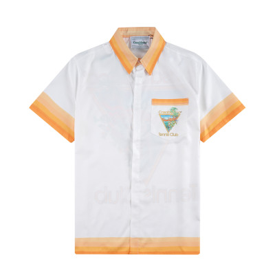 Fashionable Ice Silk Beach Cardigan Short Sleeve Shirt