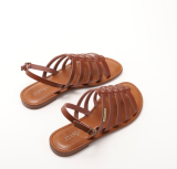 Brown Stylish Flat Bohemian Beach Sandals