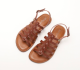 Brown Stylish Flat Bohemian Beach Sandals