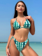 Sexy Three-point Backless Strappy Bikini Set
