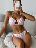 Women's High Waist Sexy Bikini Swimsuit With Breast Pads