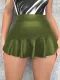 Green Sexy Bag Hip Shorts