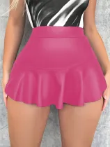 Pink Sexy Bag Hip Shorts