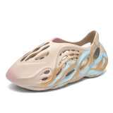 Fashionable Camouflage Coconut Hole Soft Sole Sandals