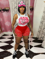 Red Sexy Butt Lifting Slimming Lace See-through Bow Shorts