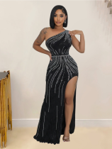 Women's Fashionable And Sexy Hot Diamond Dress