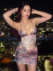 Sexy Backless Strappy Bow Dress