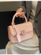 Pink Summer Versatile Shoulder Messenger Bag Popular Online Small Square Handbag