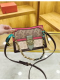 Fashion Retro Chain Bag Versatile Crossbody Shoulder Bag Small Square Bag