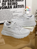 Grey Summer New Style Fashion Breathable Soft Bottom Casual Sports Shoes