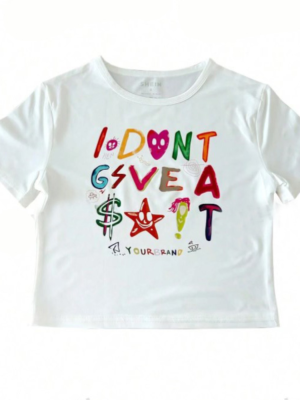 White Summer O-Neck Slim Fit Short-Sleeved T-Shirt