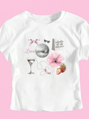 White Summer O-Neck Slim Fit Short-Sleeved T-Shirt