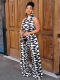 Summer Sexy Printed Sleeveless Jumpsuit