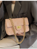 Pink Fashion Small Square Bag Simple Crossbody Shoulder Bag