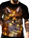 Personalized Printed Pattern Street Men's Casual Sports T-Shirt