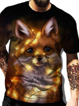 Personalized Printed Pattern Street Men's Casual Sports T-Shirt