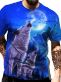 Personalized Printed Pattern Street Men's Casual Sports T-Shirt