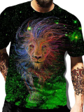 Personalized Printed Pattern Street Men's Casual Sports T-Shirt