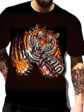 Personalized Printed Pattern Street Men's Casual Sports T-Shirt