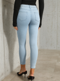 Light Blue Stretch Pocket Skinny Jeans