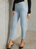 Light Blue Stretch Pocket Skinny Jeans