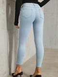 Light Blue Stretch Pocket Skinny Jeans
