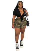 Stylish Casual Camo Pocket Shorts