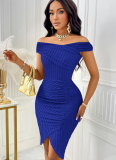 Fashion Tube Top Sexy Sleeveless Slim Dress