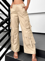 New Summer Straight Wide-Leg Work Trousers
