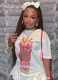 White Loose Simple And Versatile Trendy Short-Sleeved T-Shirt