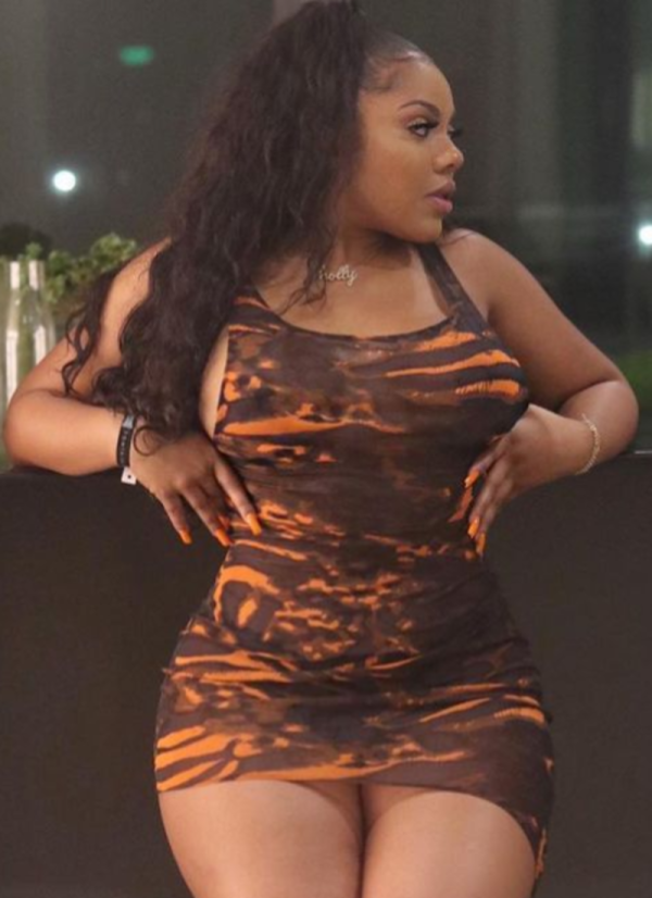 Summer Sexy Mesh Print Suspender Dress