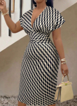 Sexy New V-Neck High Waist Dress