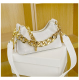 Stylish Crocodile Pattern Chain Hand Crossbody Shoulder Bag